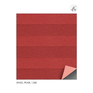 Plisa przyciemniająca Basel Pearl czerwona